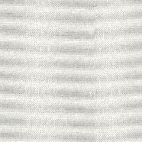 BRICOFLOR Papier peint à peindre Papier peint intissé À peindre Blanc - 10,05 x 0,53 m (1/5)