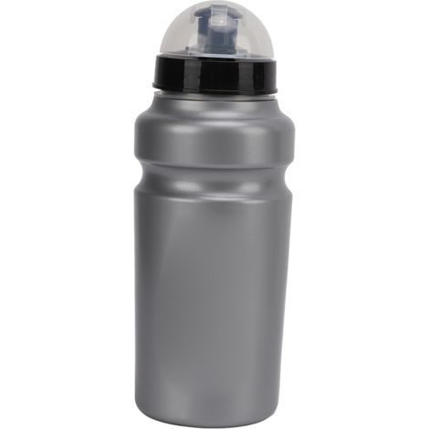 Gourde vélo 500ml anti-dérapante, grande capacité, accessoire cyclisme pour VTT, portable, grise (1/5)