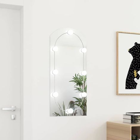 Miroir avec éclairage LED-Miroir à LED 90x45 cm Verre Arche 648638 (1/5)