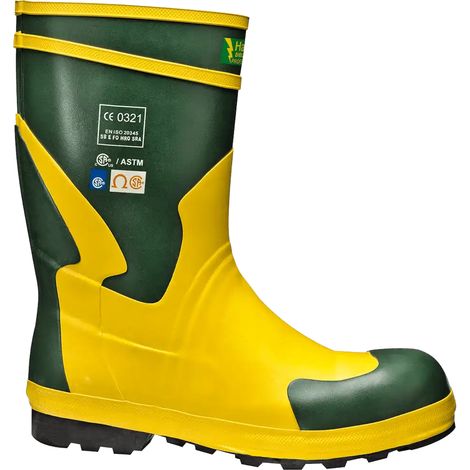 SIR SAFETY SYSTEM DIELECTRICAL 9726 Bottes de sécurité SB diélectriques jaune/vert Taille 47