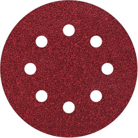 WOLFCRAFT 3180000 DISQUES ABRASIFS AUTO-AGRIPPANT G24 DIAMÈTRE 12 MM LOT DE 5 (1/3)
