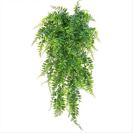 Plante artificielle à feuilles suspendues, décoration murale en fausses feuilles (1/5)