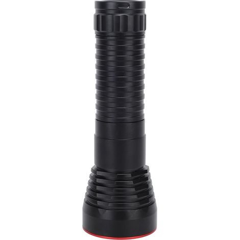 Lampe torche de plongée LED 5000K 2000LM étanche IPX8, professionnelle, pour la plongée sous-marine jusqu'à 100 m. (1/5)