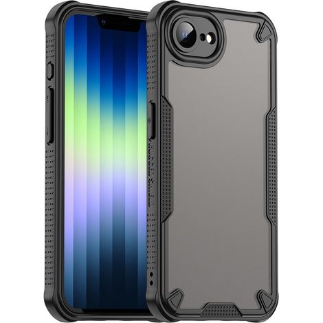 Custodia per iPhone 17e / 16e, Armor Frosted Case, nera (1/5)