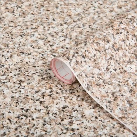 Papier décoratif adhésif motif Granit , autocollant, film vinyle pour Meuble, Mur, Cuisine, SdB - 45cmx2m
