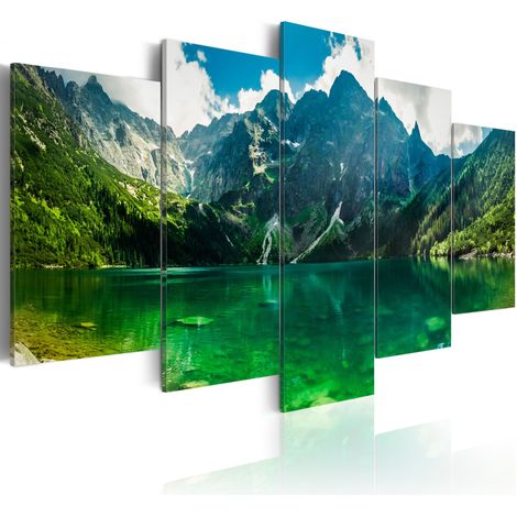 Quadro - Tranquillità della montagna - 100x50 (1/4)
