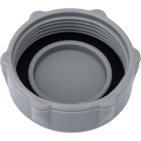 Ersatz-Ablaufventilabdeckung P01006, kompatibel mit Coleman Aufstell- und Einbaupools (grau). Robuste Ablaufventilabdeckung.