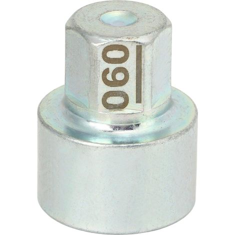 Douille antivol pour moyeu de roue, outil de démontage d'écrou de pneu 060, douille pour écrou de roue antivol. (1/5)