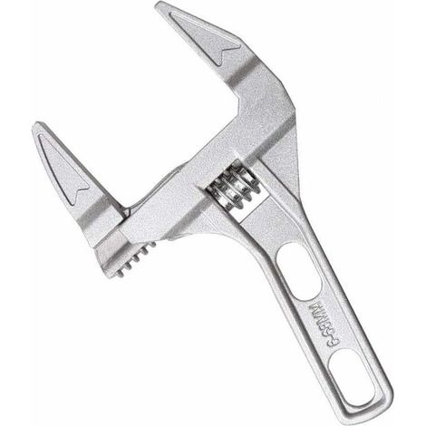 Verstellbare Schraubenschlüssel 6-68 mm, Maulschlüssel, Badezimmerschlüssel, Handwerkzeuge aus Aluminiumlegierung zum Festziehen oder Lösen von Muttern und Schrauben (1/4)