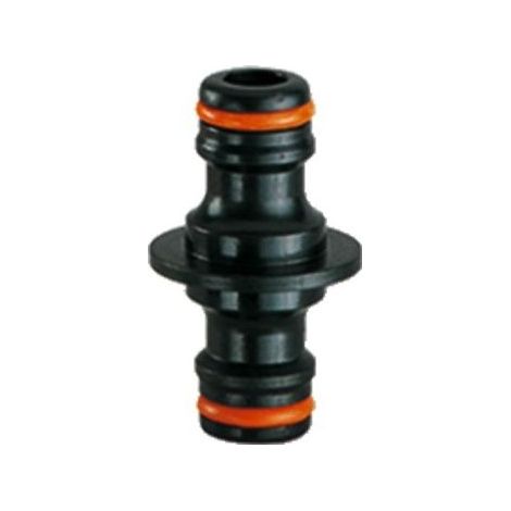 CONGIUNZIONE A 2 VIE DA GIARDINO PER TUBI CON RACCORDI QUICK-CLICK CLABER