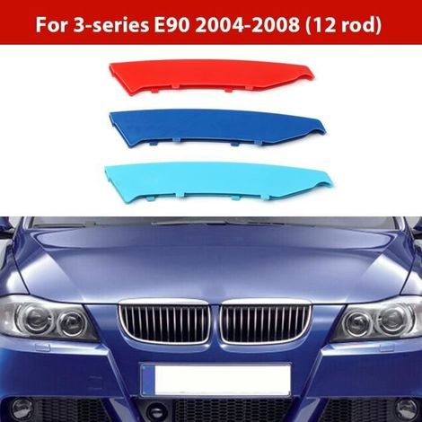 E90 04-08 – M Power Racing Frontgrill-Zierleisten, Performance, BMW E46, E90, E91, E92, E93, F (1/4)