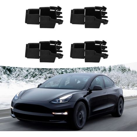(T04) Halterung für Begrenzung des vorderen Staufachs (4 Stück) für Tesla Model 3 2017–2023 1131205-00-C (1/5)