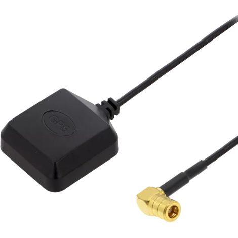 Antenna GPS banda L1 con magnete 3m SMB RA con connettore