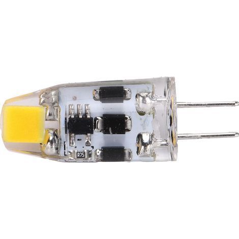 LED-Ampulle G4 2W 200LM 360° dimmbar Silikon BiPin 12V 24V AC/DC Natürliches Licht 4000-4500K für Büro (1/5)
