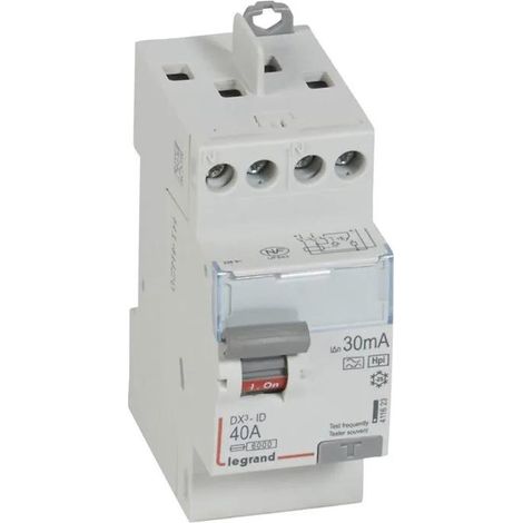 LEGRAND DX3 DIFF MIETSCHALTER 40A 30MA TYP HPI 230V - 411623