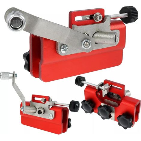 Kit d'affûteur de tronçonneuse,Gabarit D'affûtage de Chaîne de Tronçonneuse Kit,Affûteuse de Chaîne de Tronçonneuse (1/5)