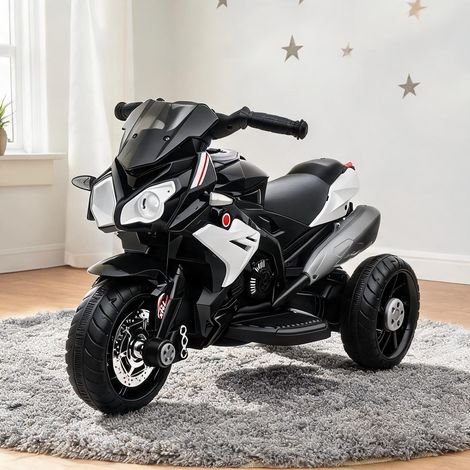 Moto électrique pour enfant noir en plastique 86 x 42 x 52 cm (1/5)