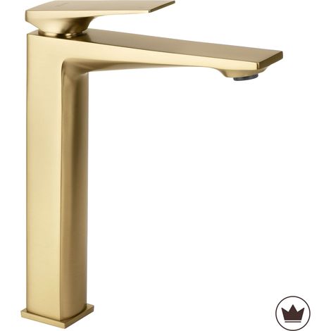 BATHROOM FAUCET REA PRIME BRUSH GOLD HIGH PREMIUM