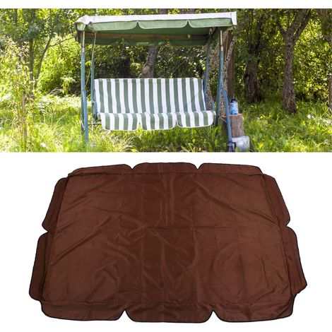 Housse de Swing Outdoor Imperméable avec Protection UV, Toit de Porche Oxford 600D 195x125cm - Couverture Supérieure pour Chaise de Jardin (1/5)