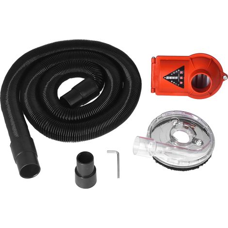 Kit Protection Poussière Meuleuse Angle 4 Pouces Disque Rabot Anti-poussière Brosse Oblique Accessoire Sec (1/5)
