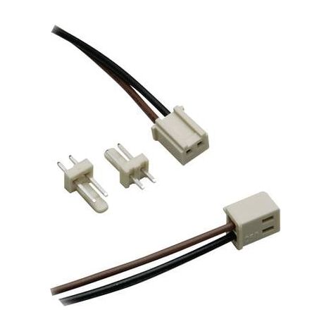 Barrette mâle (standard) BKL Electronic 072510-O/2 Nbr total de pôles 2 1 set (1/3)