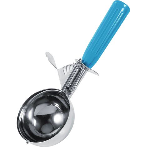 Eiskugel- und Obstlöffel aus Edelstahl mit Kunststoffgriff, praktisches Küchenutensil (5,7 cm) (1/5)
