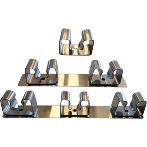 Appendiscope Acciaio Inox Posti 2 Cm 14