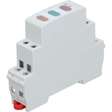 Voyant sur Rail DIN, Voyant LED Compact Rouge Jaune Vert avec économie D'énergie, Installation Facile, Voyant LED (1/5)
