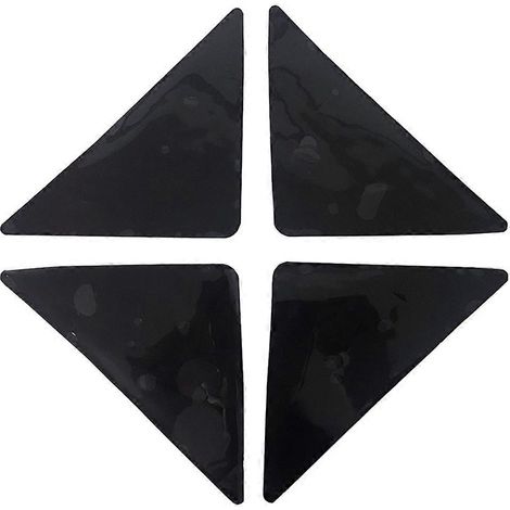Lot de 4 bandes adhésives de fixation pour moquette, anti-enroulement, pour sols en bois dur (1/5)