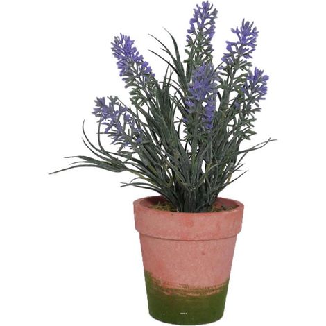 Lavande décorative artificielle superbe de réalisme - couleur: Lavande - div: L (1/2)