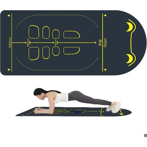 Tapis de sport - coussin épais pour roue abdominale - protections (1/5)