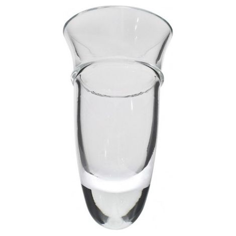 Verre de bain de bouche AMPHORA verre de cristal clair