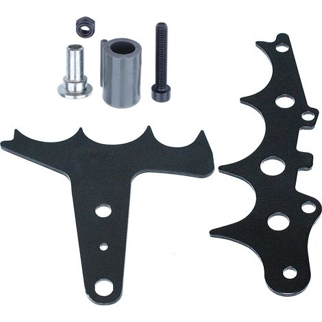Pour Husqvarna 372 XP 371 365 362 Tronçonneuse, AUMEL Butée à Griffes avec Attrape Chaîne Pièces de Rechange Une Paire de Griffes Accessoire Bumper Spike Kit (1/5)