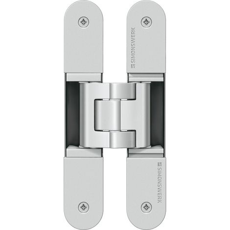 SIMONSWERK Verdecktliegendes Türband TECTUS® TE 340 3D, tiefschwarz