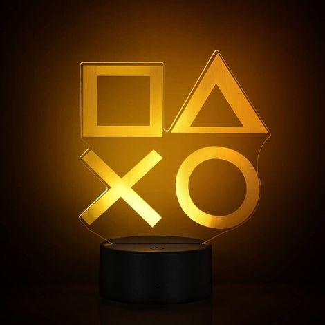 Lampe Gaming - Lampe Gamer aveCôtélécommande - 16 Couleurs - 4 Modes d'éclairage - Gaming Decoration (Model A)-Fei Yu