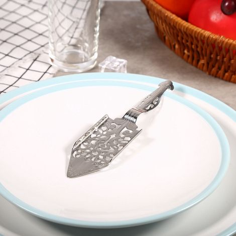 Cuillère filtre à cocktail en verre en acier inoxydable 304