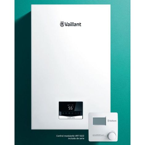 Caldera Vaillant ecoTEC intro VMW 28/28 mixta de gas natural con control modulante sensoROOM pure VRT50/2
