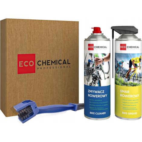 Kit limpieza y lubricaci贸n cadena bicicleta 2x500ml + cepillo (1/5)