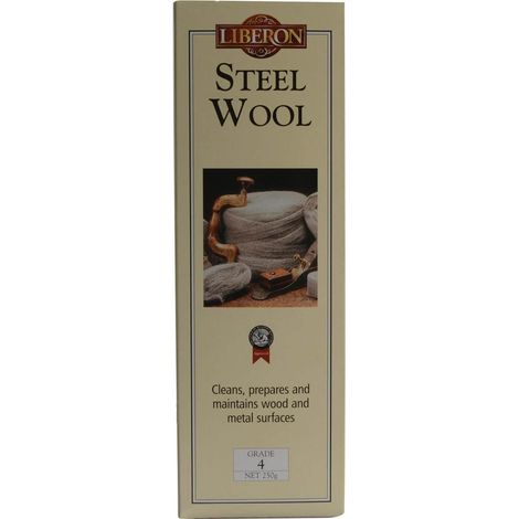Liberon Steel Wire Wool - Grade 4 - 250 gram