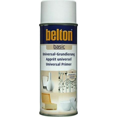 Bombe de peinture Belton apprêt universel blanc 400ml