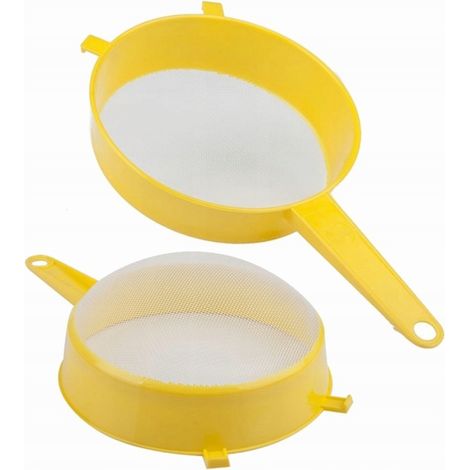 Colador de plástico fi-225mm con recipiente esférico