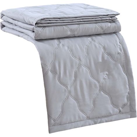 Couette d'été légère en coton lavé imprimé uni, douce pour la peau et respirante, 200 x 150 cm, 98 % coton, idéale pour les grandes tailles (Queen), reste au frais en toutes saisons, cadeau parfait po (1/5)