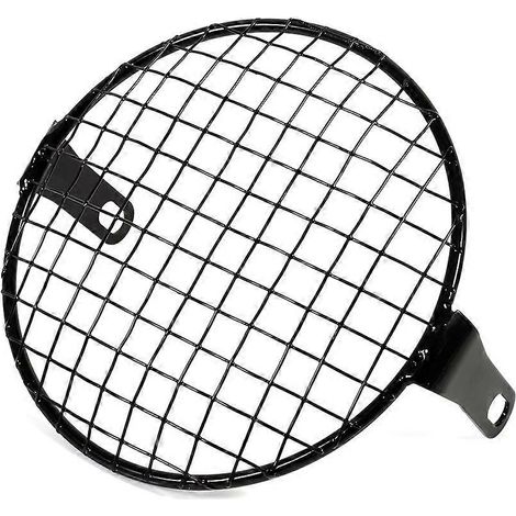 6,3" Retro-Motorradgrill, seitlich montierte Scheinwerferabdeckung, Maske, Café Racer (1/5)