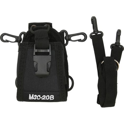 Étui universel léger en nylon pour talkie-walkie, poche de transport pour radio bidirectionnelle MSC 20B (1/5)