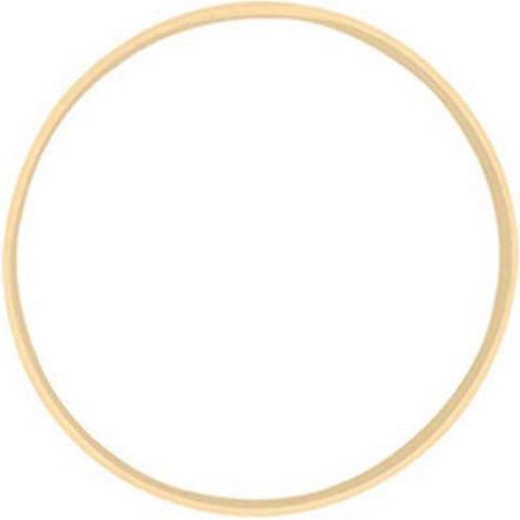 Traumhafte Bambusringe, runder Holz-Fängerring zum Selbermachen, 26 cm