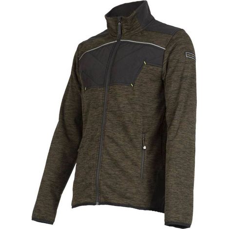 Gilet de Travail Clem - Taille S - Kaki - Résistant et Confortable - D-Work