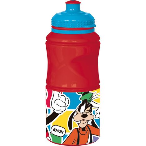 Botella de Agua Mickey Mouse CZ11345 Deportiva 380 ml Rojo Plástico (1/4)
