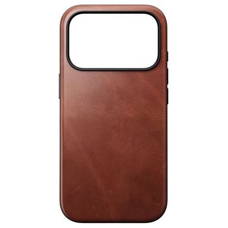 Nomad Modern Leather Case iPhone 17 Pro Olde Dublin Horween