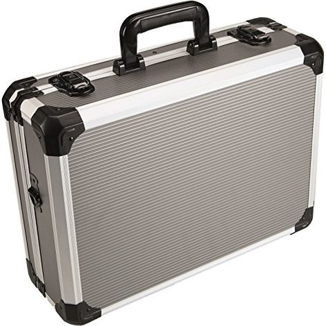ALYCO 170820 170820-Maleta de aluminio HR 45,5x33x15,2 cm, 0 V, Nero