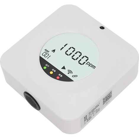 CH4-Gaswarngerät mit Alarm, Sensor für brennbare Gase, LCD-Display, für Zuhause, Büro, Fabrik (1/5)